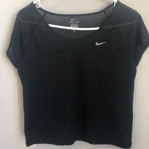 Black nike workout shirt